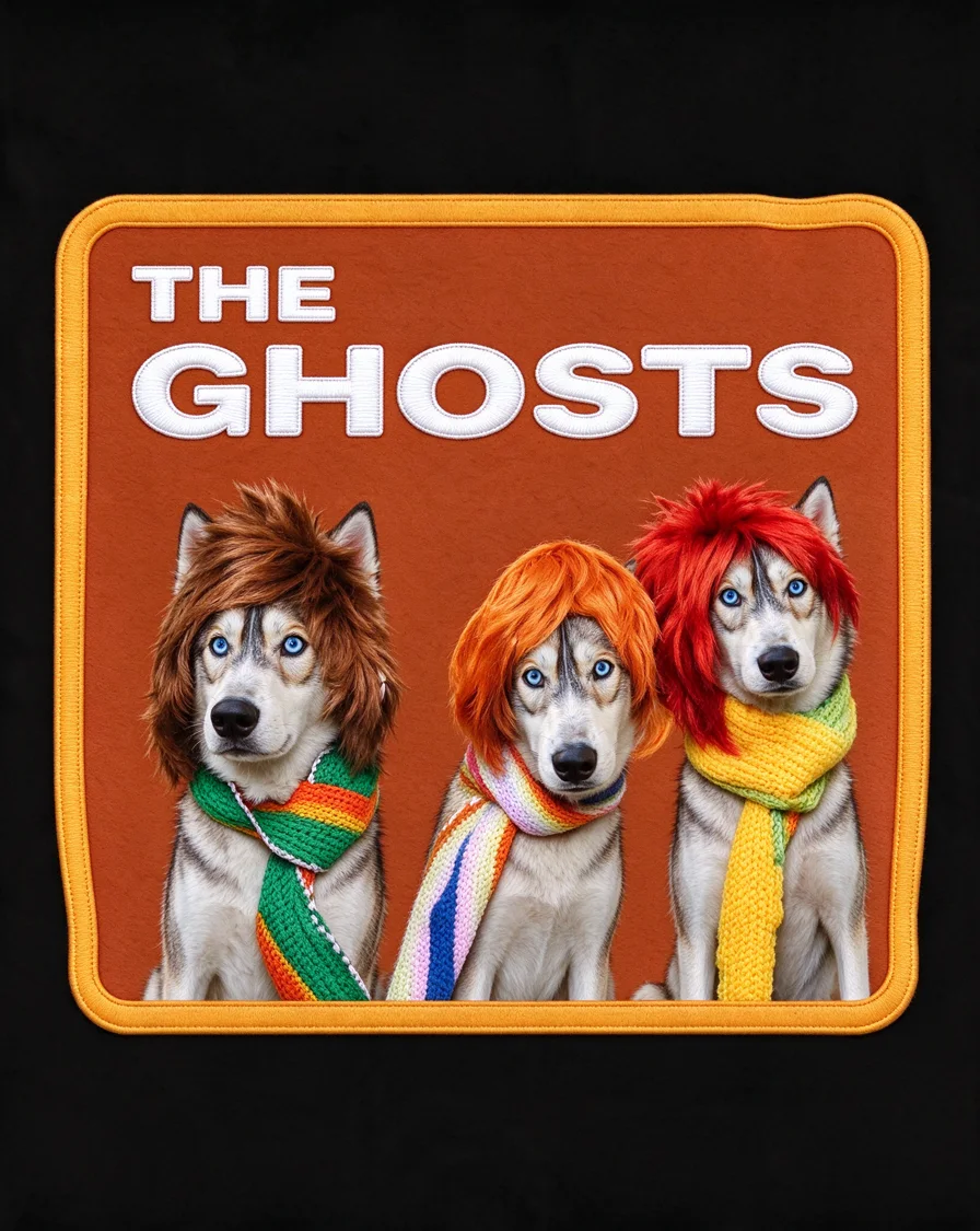 Custom The Band bootleg tee featuring a dog named Ghost