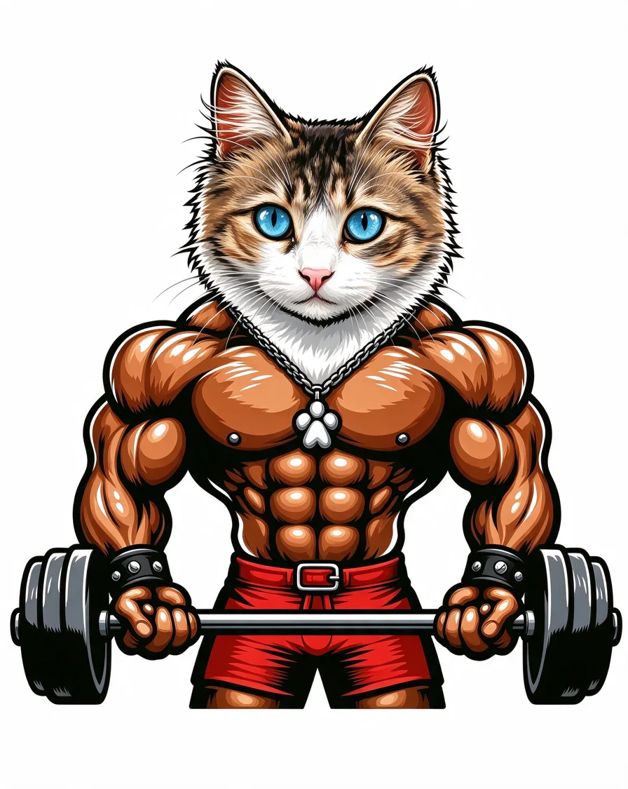 Bootleg tee example featuring a cat named Luna