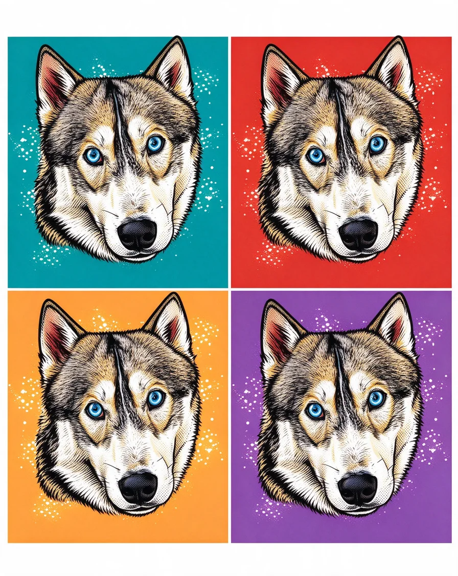 Custom Pop Quad bootleg tee featuring a dog named Ghost