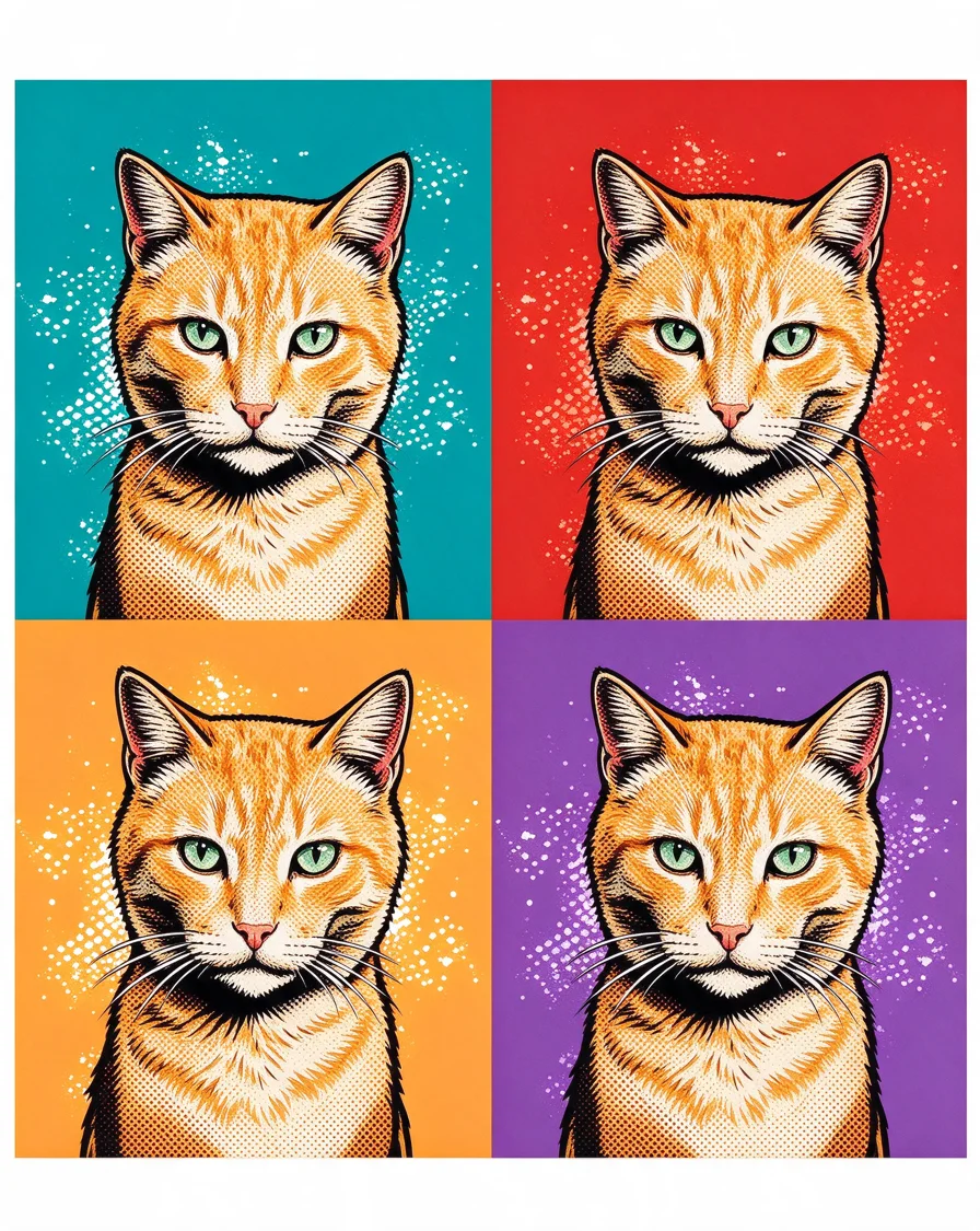 Custom Pop Quad bootleg tee featuring a cat named Nacho
