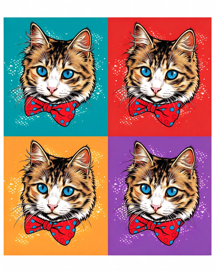 Bootleg tee example featuring a cat named Luna